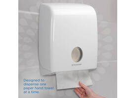 Handdoek Kleenex Ultra i-vouw 3-laags 215x318mm 15x96 vel wit 6710