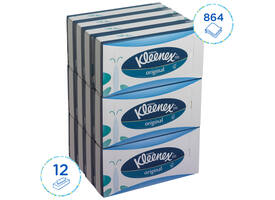 Facial tissues Kleenex 3-laags 72 vel wit 8824