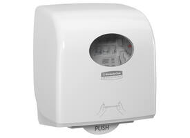 Handdoekroldispenser Kimberly Clark Aquarius Slimroll wit 7955