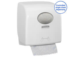 Handdoekroldispenser Kimberly Clark Aquarius Slimroll wit 7955