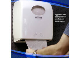 Handdoekroldispenser Kimberly Clark Aquarius Slimroll wit 7955