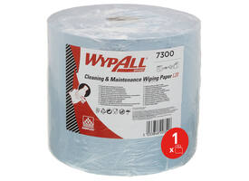 Poetspapier WypAll L20 GeneralClean 2-laags 500 vel blauw 7300