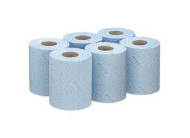 Poetspapier WypAll L10 GeneralClean 1-laags 280 vel blauw 6220
