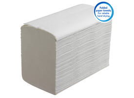 Handdoek Scott Essential i-vouw 1-laags 200x212mm 15x340 vel wit 6617
