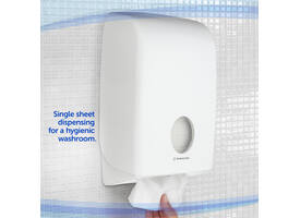 Handdoekdispenser Kimberly Clark Aquarius i-vouw wit 6945