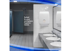 Handdoekdispenser Kimberly Clark Aquarius i-vouw wit 6945