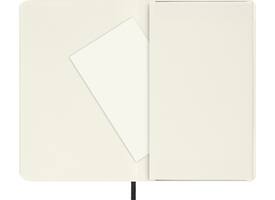 Notitieboek Moleskine pocket 90x140mm dots soft cover zwart