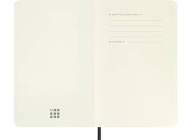 Notitieboek Moleskine pocket 90x140mm dots soft cover zwart
