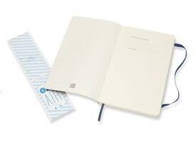 Notitieboek Moleskine large 130x210mm lijn soft cover sapphire blue