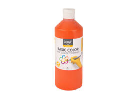 Plakkaatverf Creall basic oranje 500ml