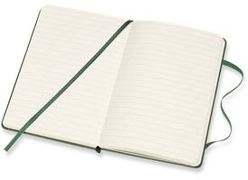 Notitieboek Moleskine pocket 90x140mm lijn hard cover myrtle green