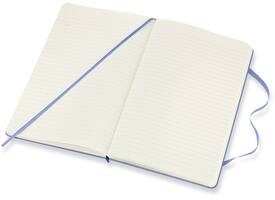 Notitieboek Moleskine large 130x210mm lijn hard cover hydrangea blue