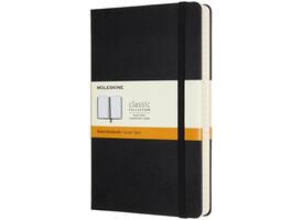 Notitieboek Moleskine Expanded large 130x210mm lijn hard cover zwart