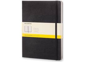 Notitieboek Moleskine XL 190x250mm ruit 5x5 hard cover zwart