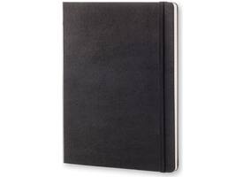 Notitieboek Moleskine XL 190x250mm ruit 5x5 hard cover zwart