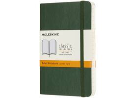 Notitieboek Moleskine pocket 90x140mm lijn soft cover myrtle green