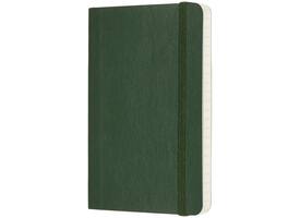 Notitieboek Moleskine pocket 90x140mm lijn soft cover myrtle green