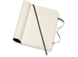 Notitieboek Moleskine pocket 90x140mm lijn soft cover myrtle green