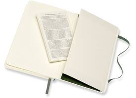 Notitieboek Moleskine pocket 90x140mm lijn soft cover myrtle green