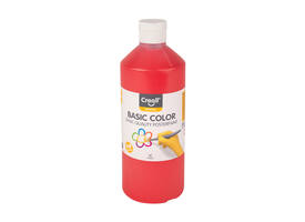 Plakkaatverf Creall Basic lichtrood 500ml