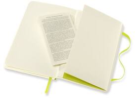 Notitieboek Moleskine pocket 90x140mm blanco soft cover lemon green