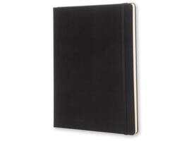 Notitieboek Moleskine XL 190x250mm lijn hard cover zwart