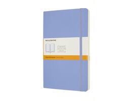 Notitieboek Moleskine large 130x210mm lijn soft cover hydrangea blue