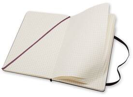 Notitieboek Moleskine pocket 90x140mm ruit 5x5mm soft cover zwart
