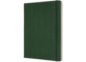Notitieboek Moleskine XL 190x250mm blanco hard cover myrtle green