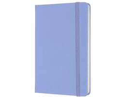 Notitieboek Moleskine pocket 90x140mm lijn hard cover hydrangea blue