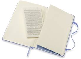 Notitieboek Moleskine pocket 90x140mm lijn hard cover hydrangea blue