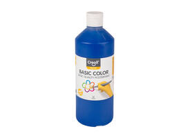Plakkaatverf Creall basic donkerblauw 500ml