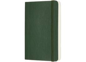 Notitieboek Moleskine pocket 90x140mm blanco soft cover myrtle green