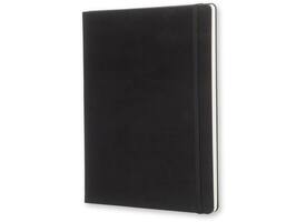 Notitieboek Moleskine XL 190x250mm blanco hard cover zwart
