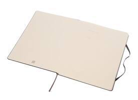 Notitieboek Moleskine XL 190x250mm blanco hard cover zwart