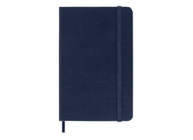 Notitieboek Moleskine pocket 90x140mm lijn hard cover sapphire blue