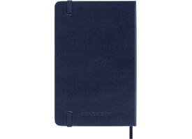 Notitieboek Moleskine pocket 90x140mm lijn hard cover sapphire blue