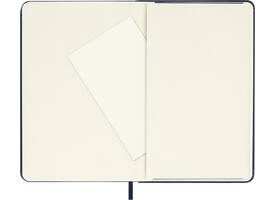 Notitieboek Moleskine pocket 90x140mm lijn hard cover sapphire blue