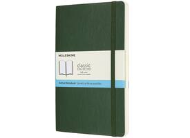 Notitieboek Moleskine large 130x210mm dots soft cover myrtle green