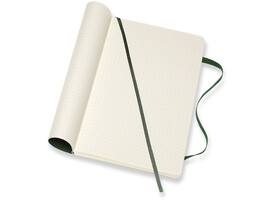 Notitieboek Moleskine large 130x210mm dots soft cover myrtle green