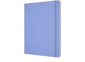 Notitieboek Moleskine XL 190x250mm blanco hard cover hydrangea blue