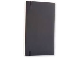 Notitieboek Moleskine large 130x210mm ruit 5x5mm soft cover zwart