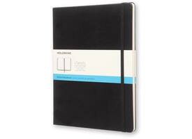 Notitieboek Moleskine XL 190x250mm dots hard cover zwart