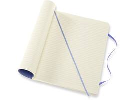 Notitieboek Moleskine XL 190x250mm lijn soft cover hydrangea blue