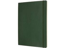 Notitieboek Moleskine XL 190x250mm blanco soft cover myrtle green