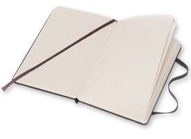 Notitieboek Moleskine pocket 90x140mm dots hard cover zwart