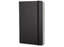 Notitieboek Moleskine pocket 90x140mm ruit 5x5mm hard cover zwart