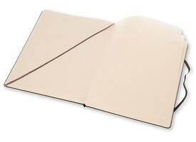 Notitieboek Moleskine pocket 90x140mm ruit 5x5mm hard cover zwart