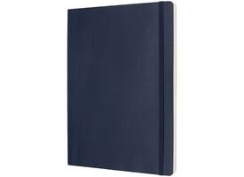 Notitieboek Moleskine XL 190x250mm lijn soft cover sapphire blue