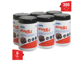 Reinigingsdoek WypAll PowerClean bus 1-laags 6x50 vel groen 7772